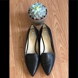 Cole Haan Black Leather Pointy Size 9 1/2  Shoes